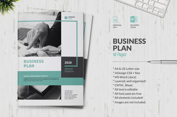Business Marketing Plan Brochure Design