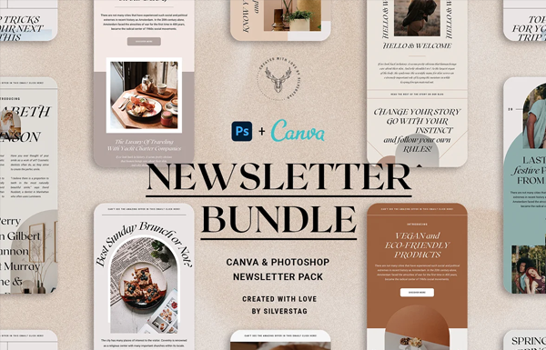 Business Newsletter Templates Bundle