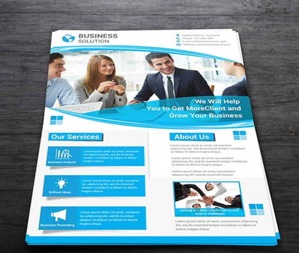 Business Solution Flyer Template