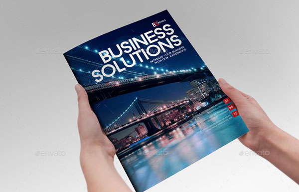 Business Solution Template Brochure