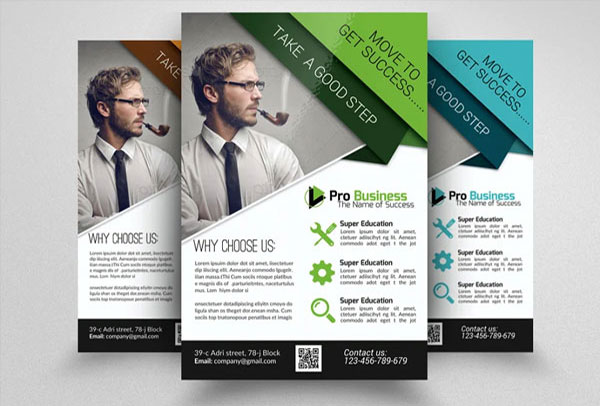 Business Staff Training Agency Flyer