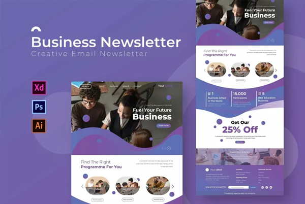 Business eMail Newsletter Template