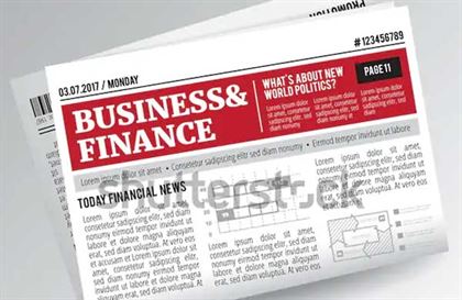 Business and Finance Newspaper Mockups