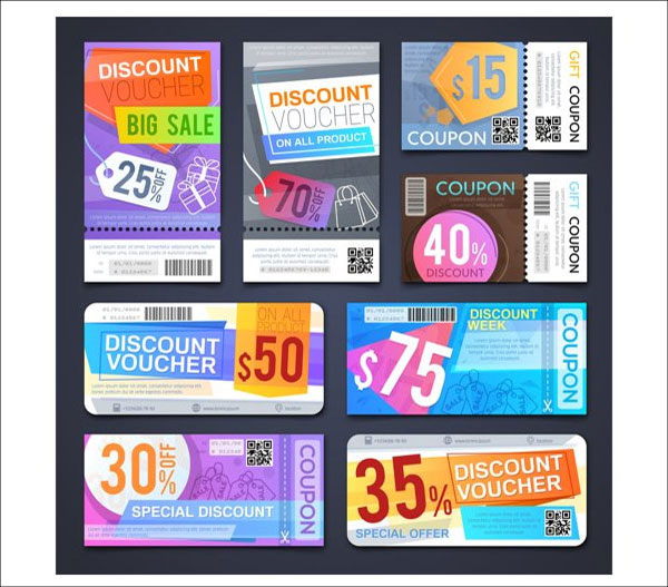 Business Discount Cutting Shopping Coupons
