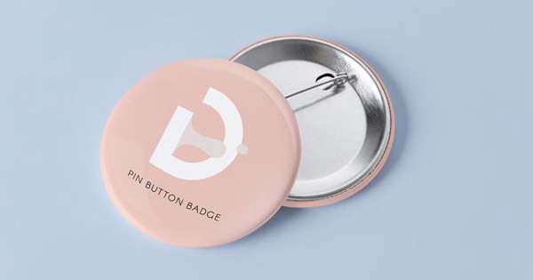 Button Best Badge Mockup
