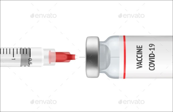 COVID-19 Syringe Mockup