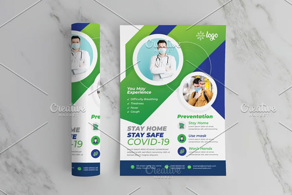 COVID-19 Corona-virus Flyer Pack