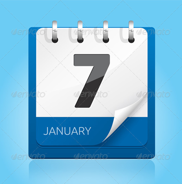 Calendar High Quality Vector Icon