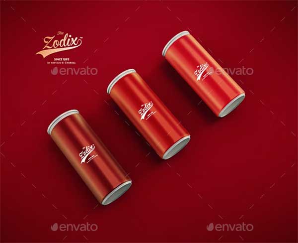Can Mock-up / Energy Drink Soda