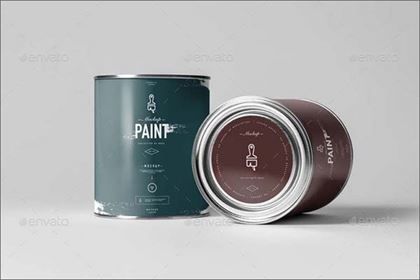 Can of Paint Mock-up