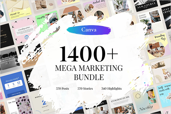 Canva Instagram Template Bundle