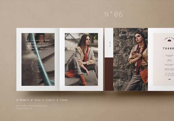 Canva Lookbook Catalogue Template