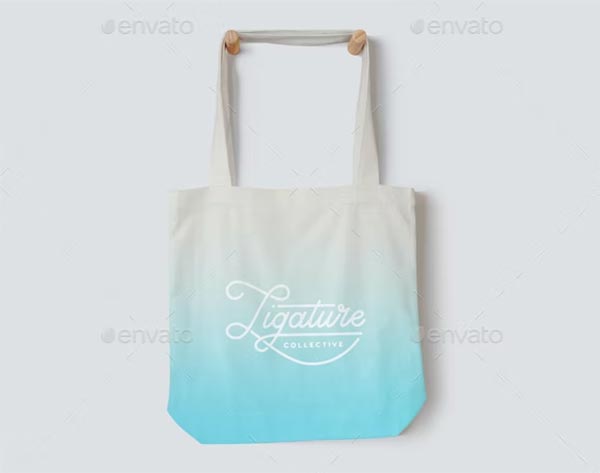 Canvas Tote Bag Mock-up