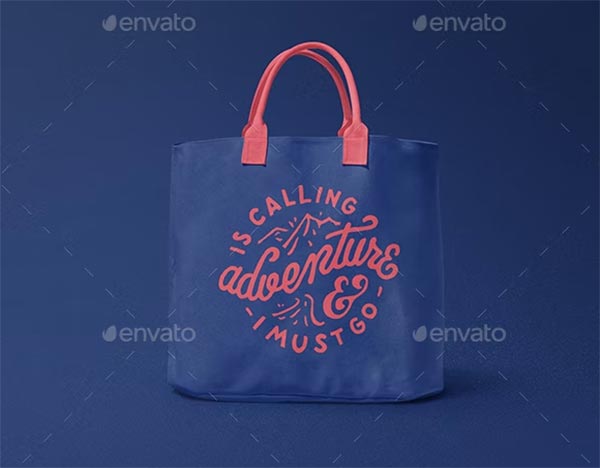 Canvas Tote PSD Bag Mockup