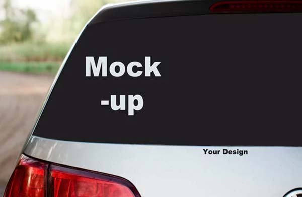 Car Decal Mockup Generator