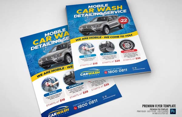Car Paint Flyer Templates
