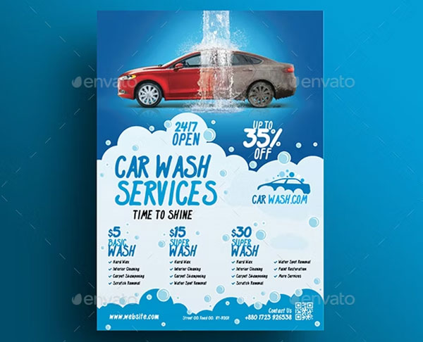 Car Wash Flyer