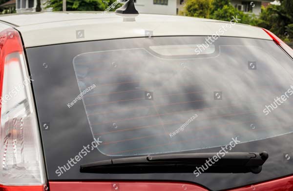 Car Windshield Photoshop Mockup