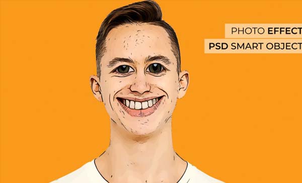 Caricature Face Free Photoshop Action