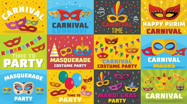 Carnival Mask Banners