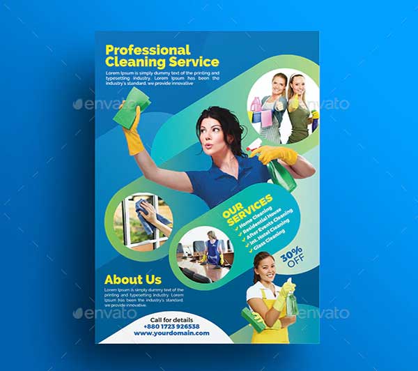 Carpet Cleaning Services Flyer