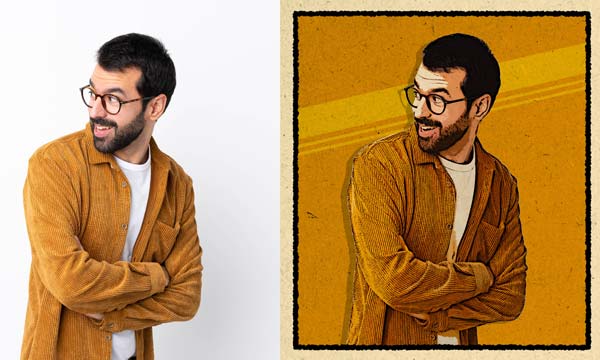 Cartoon Art Photoshop, ATN Action