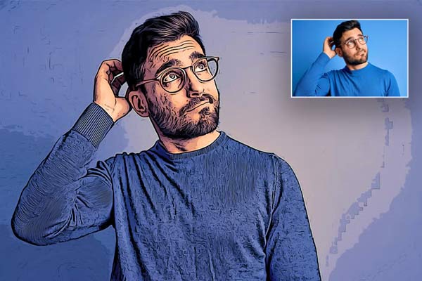 Cartoon PSD Action Download