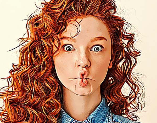 Cartoon Painting Photoshop Actions