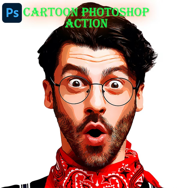 Cartoon Photoshop Action