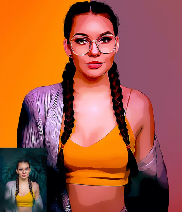 Cartoon Photoshop Actions