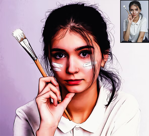 Cartoon Play Photoshop Action