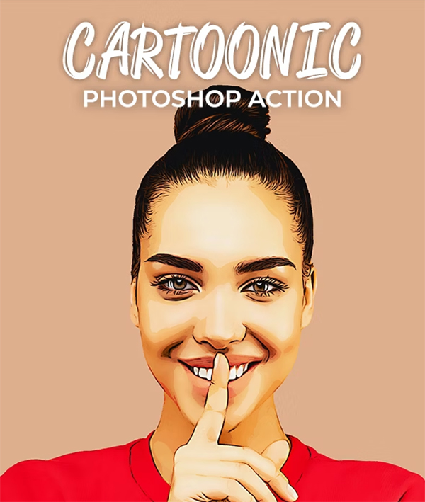 Cartoonic Photoshop Actions