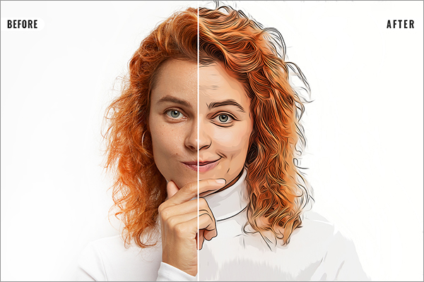Cartoonize Photo Effect