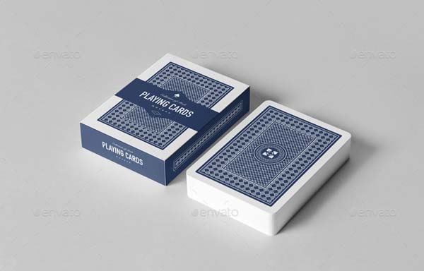 Casino Playing Card Mockup