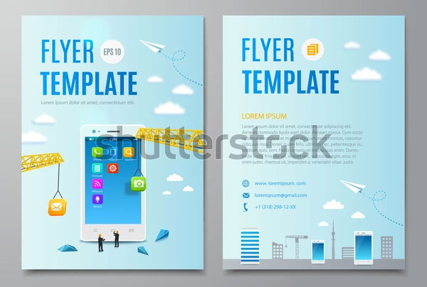 Cellular Repair Flyer PSD