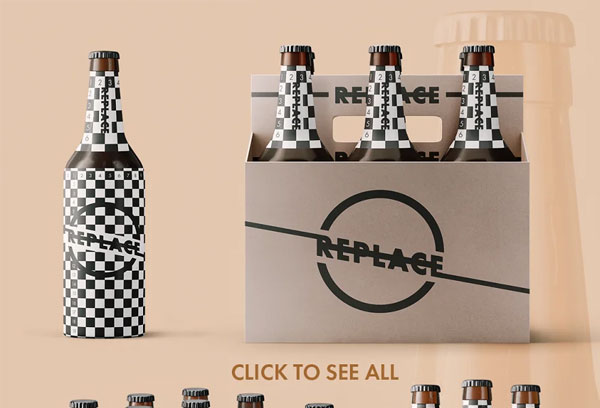 Changeable Beer Bundle Mockups