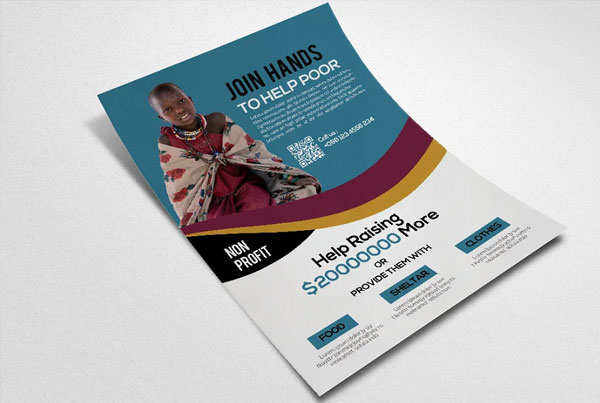 Charity Event PSD Flyer Templates
