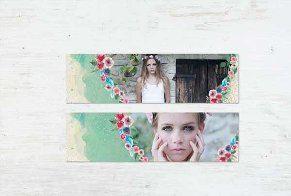 Charmed Bookmark Template