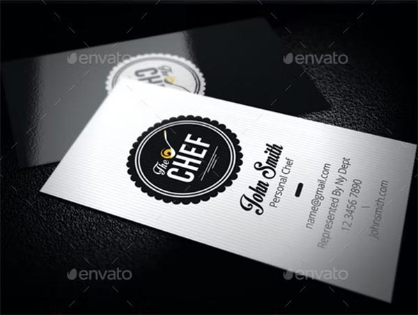 Chef Business Card Design