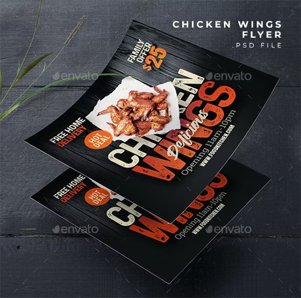 Chicken Wings Flyers