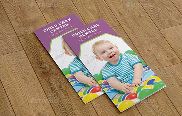 Child Daycare Brochure Template