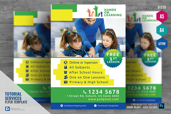 Childrens Nursery Services Flyer