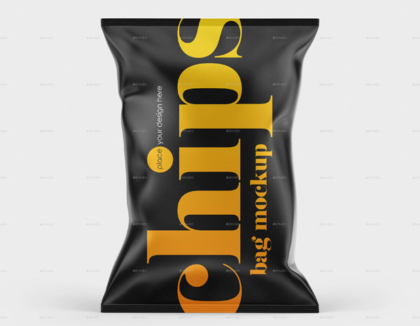 Chips Bag Mockup Set