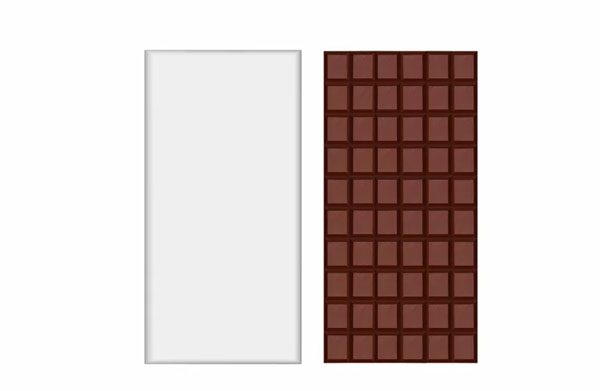 Chocolate Bar Packaging Mockup Template