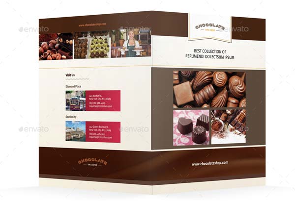 Chocolate Brochure Design