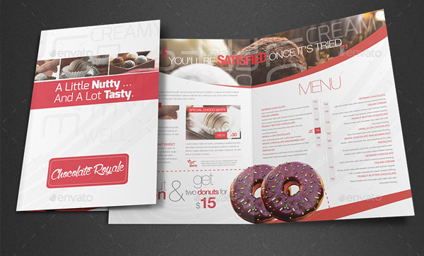 Chocolate Business Catalog Design