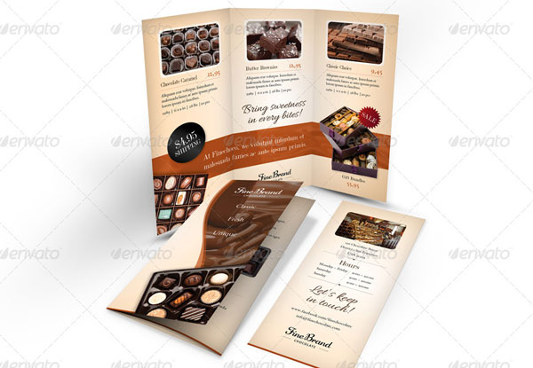 Chocolate Catalog Templates