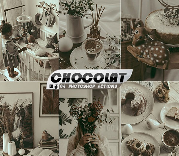 Editable Moody Portrait Photoshop Actions Presets