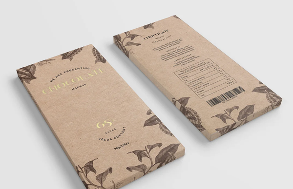 Chocolate Packaging Mockup