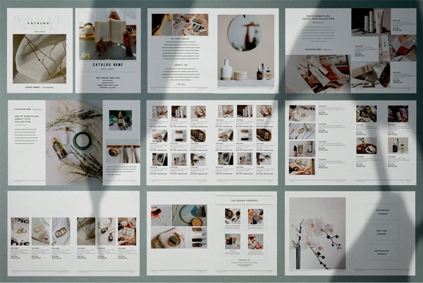 Chocolate Product Catalog Template